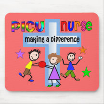 PICU Nurse Gifts Mousepad