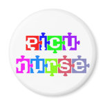 PICU NURSE PUZZLE PIECES magnets