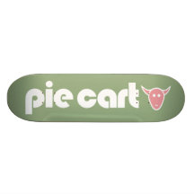 Pie Cart Skateboard Decks