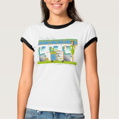 Pie In the Sky Airlines Tee Shirts by trennea