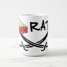 Pie-rate! Mugs