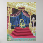 PIÈCE DU TRÔNE DU NAPOLÉON : FONTAINEBLEAU AFFICHES