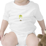 Pièce en t androïde hippie faite sur commande t-shirt