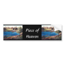 Piece of Heaven Bumper Sticker
