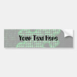 Piece of information bumper sticker