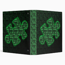 Piece of information vinyl binder