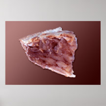 Piece of pie fro desert posters
