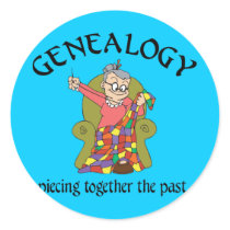 Piecing Together the Past Sticker