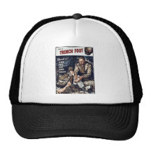Pied des tranchées casquettes de camionneur