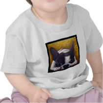 Pied Frenchie Nap T-shirt