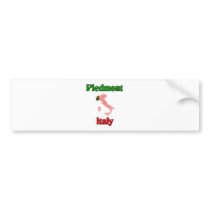 Piedmont Italy Bumper Stickers