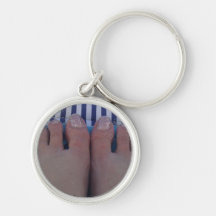 PIEDS CLAIRS PORTE-CLÉ