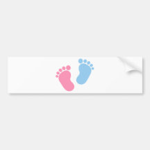 Pieds de bébé adhésifs pour voiture