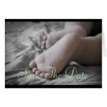 Pieds de bébé cartes