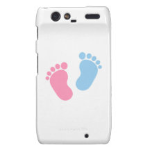 Pieds de bébé coques droid RAZR