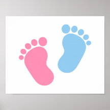 Pieds de bébé posters