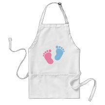 Pieds de bébé tablier