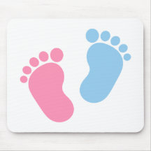 Pieds de bébé tapis de souris