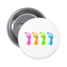 Pieds heureux badge