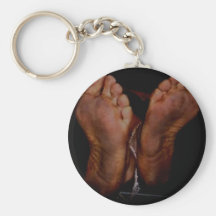 PIEDS SALES SUPERBES PORTE-CLEFS
