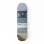 Pier At Imperial Beach Skate Board Deck