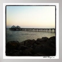 Pier At Sunset, Michel Rangel  2011 Posters
