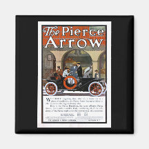 Pierce Arrow Motor Car Magnets