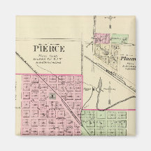 Pierce, Nebraska Refrigerator Magnets