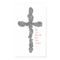 Pierced - Isaiah 53:5b posters