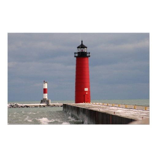 Pierhead, Kenosha, Wisconsin Personalized Stationery