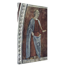 Piero della Francesca - Prophet Stretched Canvas Print