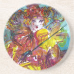 PIERO / Venetian Carnival Night Beverage Coaster