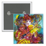 PIERO / Venetian Carnival Night Button