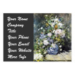 Pierre-Auguste Renoir, vase de fleurs Cartes De Visite Personnelles