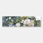 Pierre-Auguste Renoir  Vase of flowers Bumper Sticker