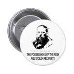 Pierre-Joseph Proudhon Badges Avec Agrafe