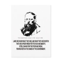 Pierre-Joseph Proudhon Postcard