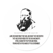 Pierre-Joseph Proudhon Stickers