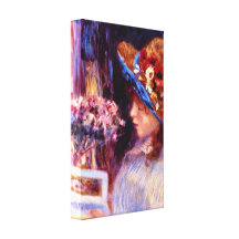 Pierre Renoir - Girl Reading Gallery Wrap Canvas