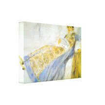 Pierre Renoir - Le Figaro Gallery Wrap Canvas