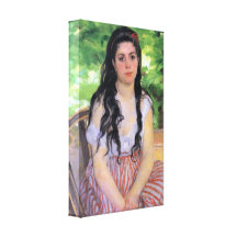 Pierre Renoir - Summertime study Gallery Wrapped Canvas