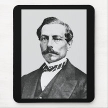 Pierre Toutant de Beauregard Confederate General Mousepad