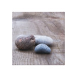 Pierres sur la copie en bois de toile impressions sur toile