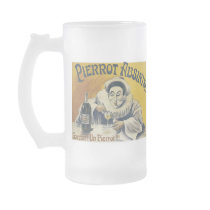 Pierrot Absinthe Vintage Ad Mugs and Steins