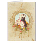 Pierrot and Columbine cards