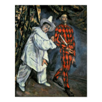 Pierrot and Harlequin , 1888 posters