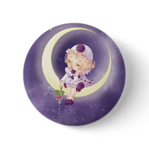 Pierrot Badge Avec Agrafe