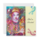 PIERROT WITH CAT invitations