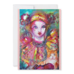 PIERROT WITH CAT invitations