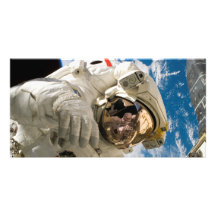 Piers Seller Spacewalk Photo Card Template